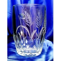 LsG-Crystal Pivní sklenice třetinka se jménem ručně broušená dekor KLas Ploch-6261 330 ml 1 Ks.