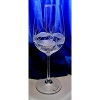 LsG-Crystal Skleničky na červené víno ručně broušené dekor Kanta dárkové balení RW-1260 550ml 4 ks.