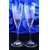 Lsg-Crystal Skleničky na šampus/ sekt/ šumivá vína ručně broušené dekor Víno Kate-044 220ml 6 Ks.