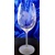 LsG-Crystal sklenice Skleničky broušené na červené dekor Šípek matná nožička VU-257 490 ml 2 Ks.