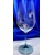 LsG-Crystal Skleničky na červené víno 6 barev ručně broušené dekor Bodlák Mix 2737 550ml 6 Ks.