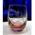 LsG-Crystal Skleničky na lihoviny 6 barev ručně broušené dekor Bodlák Mix2837 60ml 6 Ks.