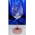 LsG-Crystal Skleničky na víno 6 barev ručně broušené dekor Bodlák Mix 2489 350ml 6 Ks.