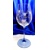 LsG-Crystal Skleničky na víno 6 barev ručně broušené dekor Bodlák Mix 2489 350ml 6 Ks.